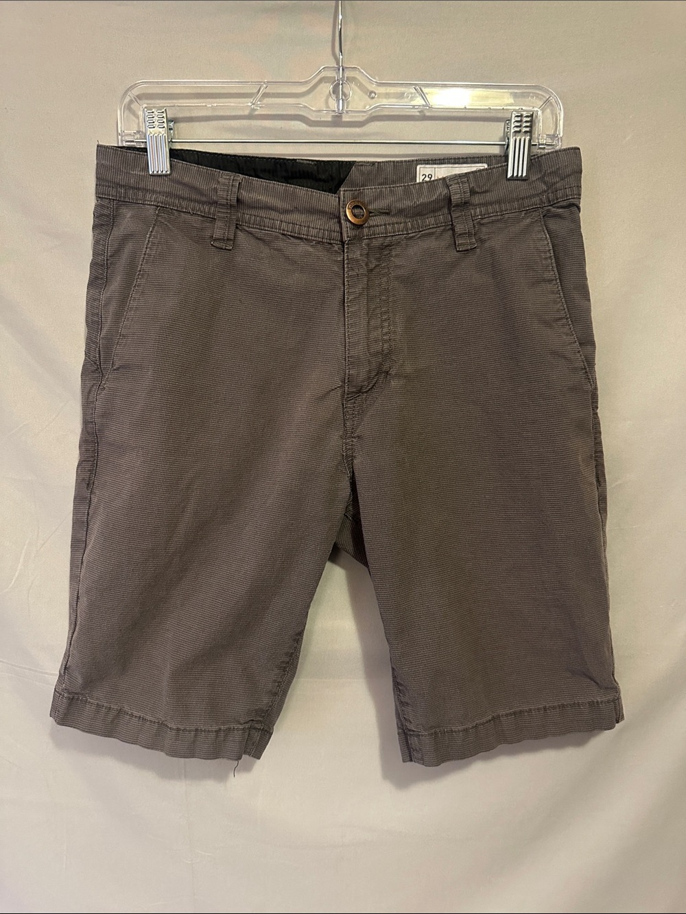 Volcom Men's Flat Front Shorts - Gray